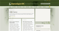 Desktop Screenshot of new.dancesportbc.com